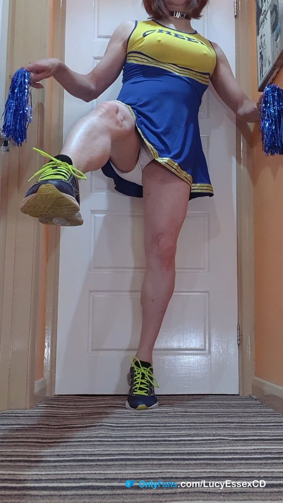 Lucy the Big Cock Sissy Cheerleader #4