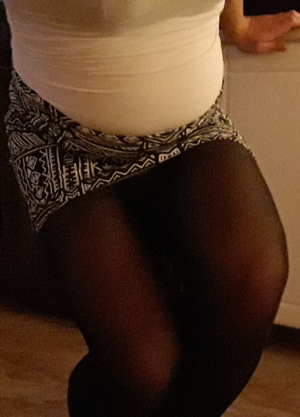 My stepmom pantyhose crossdresser #3