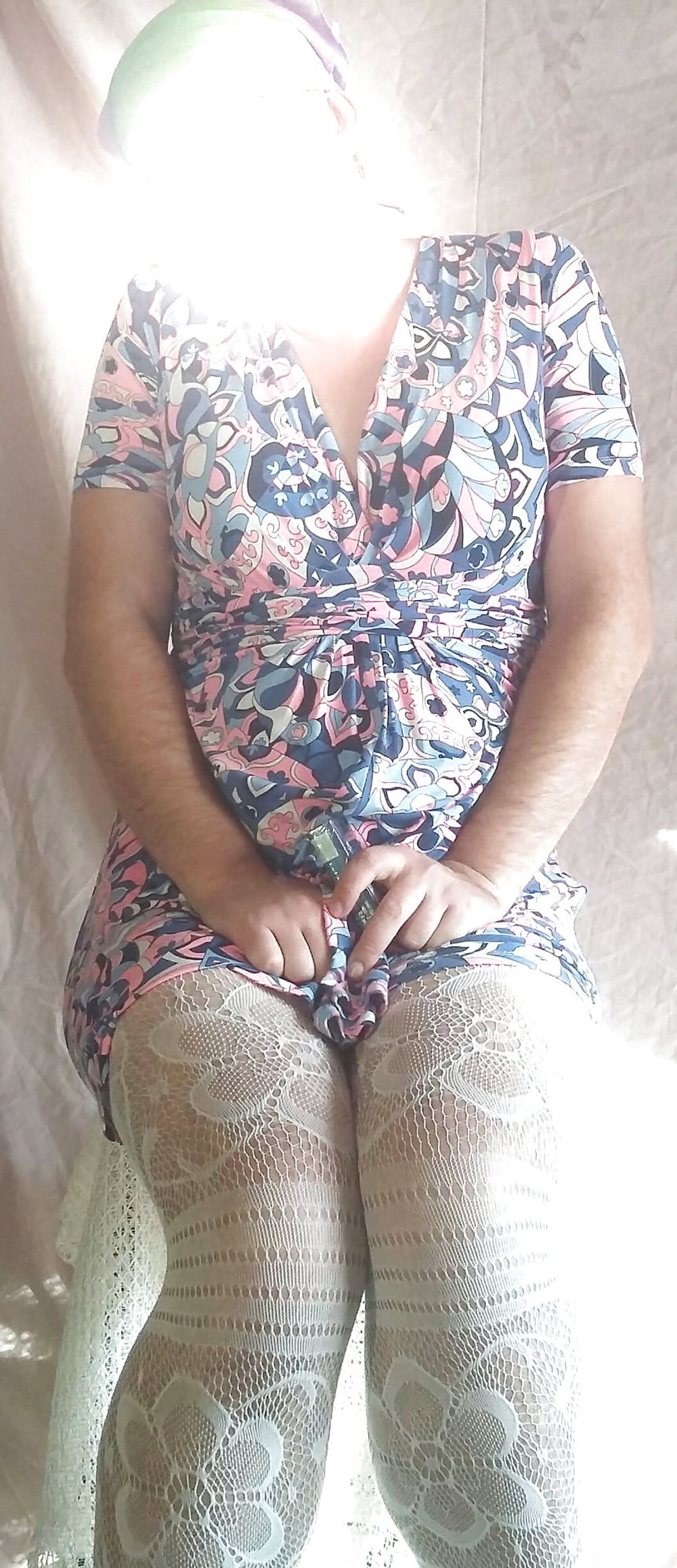 Sissy Boy Lovelaska and white lace legging #11