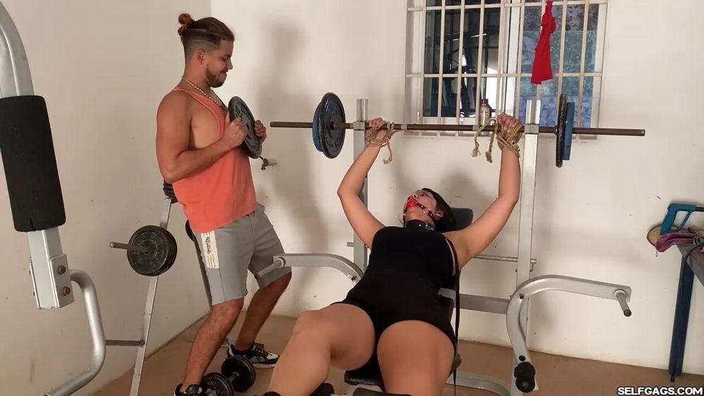 Bitchy Personal Trainer Turned BDSM Slave - Selfgags #35