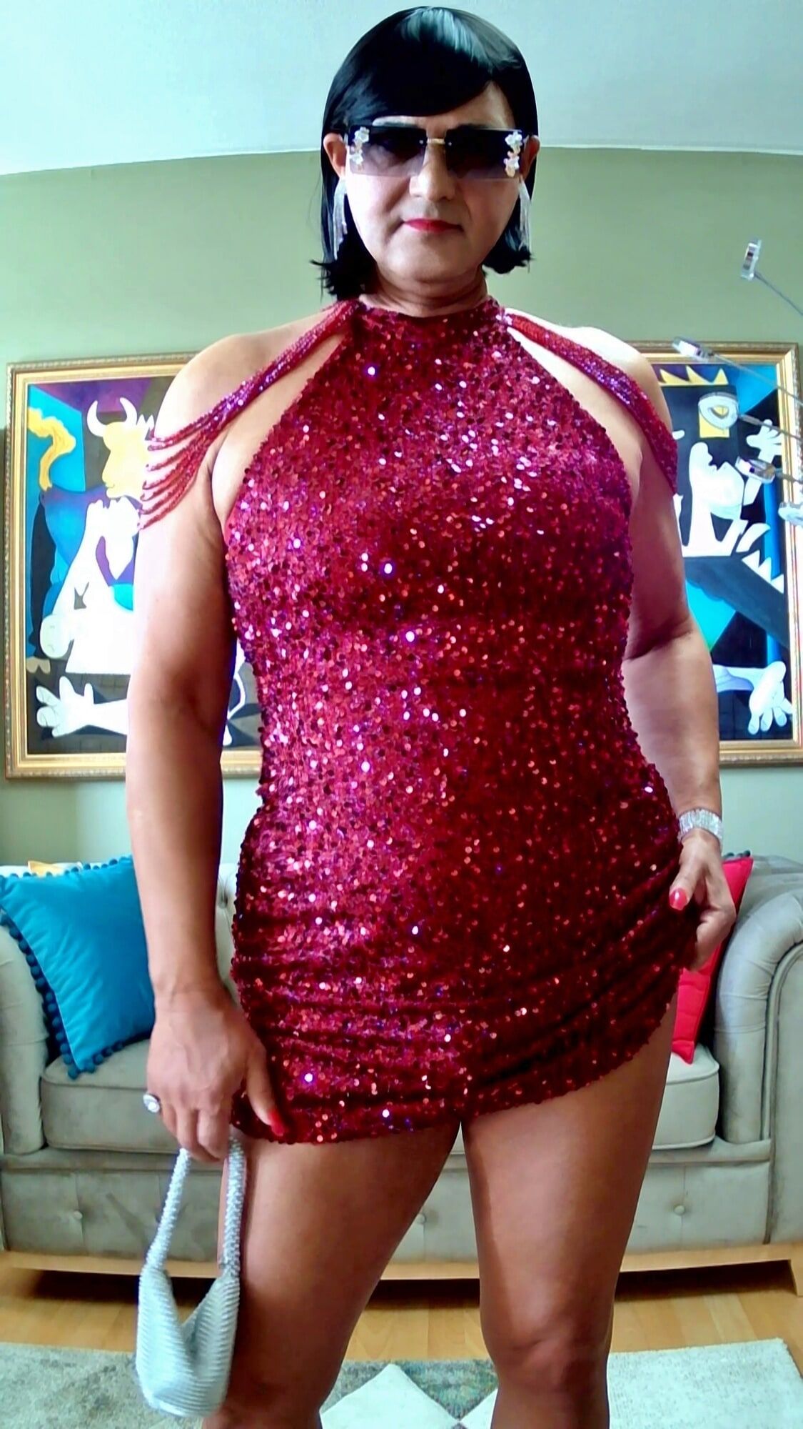 Me in red Dress #13
