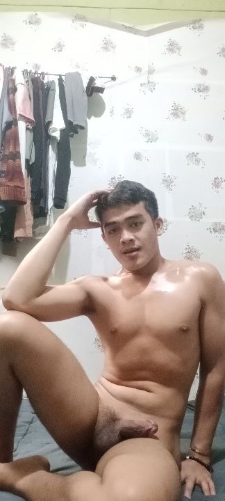 Hot Asian Teen Guy Bedroom Pose #9