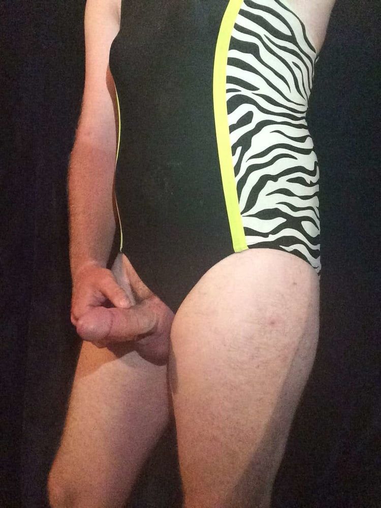 Zebra Print swimsuit  #2