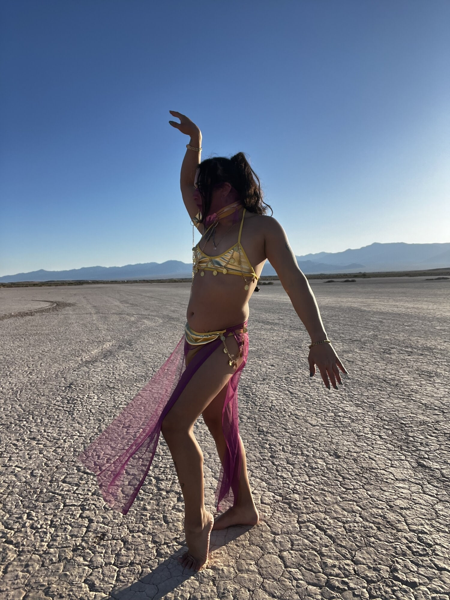 Belly Dance in the desert  #1