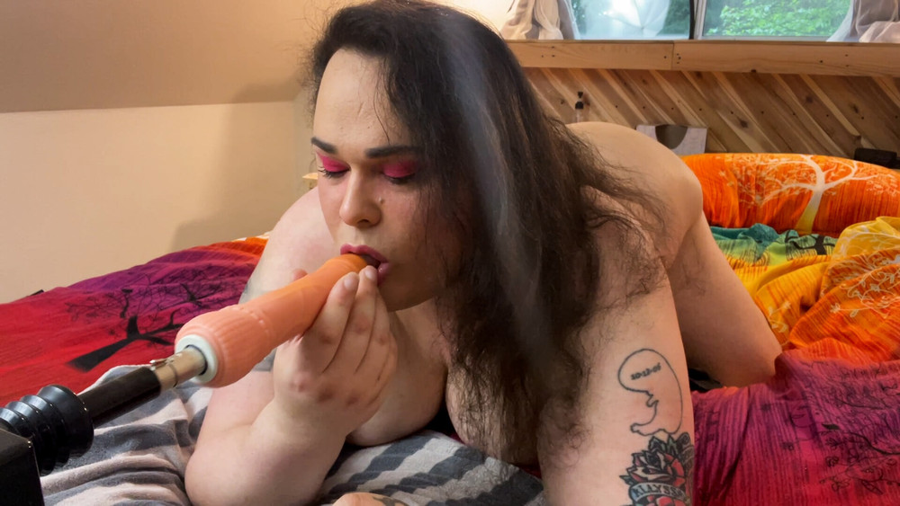 Stills from "Fuck the Shit Out of a Chunky Trans Babe" #31
