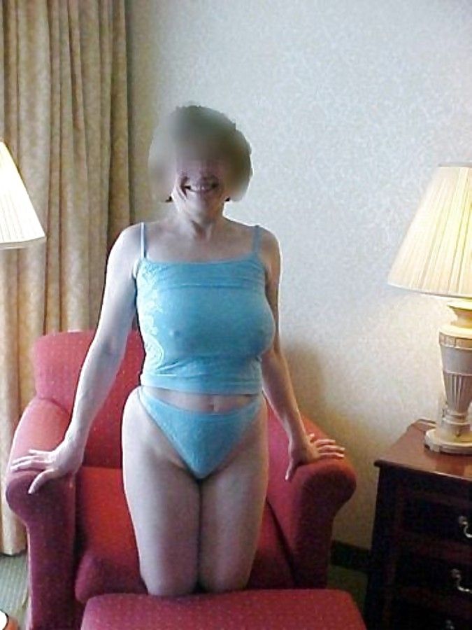 MarieRocks 50+ Tight MILF Body in Light Blue Underwear #8