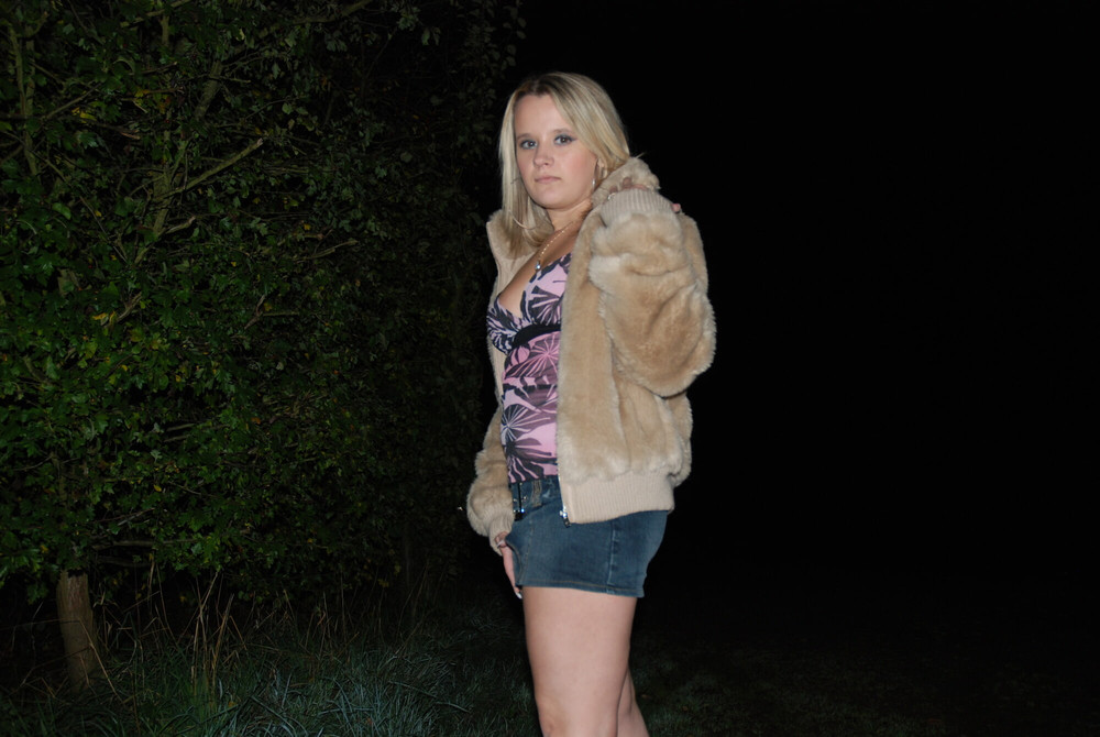 Blonde 18yr Old Dogging CockSucker #16