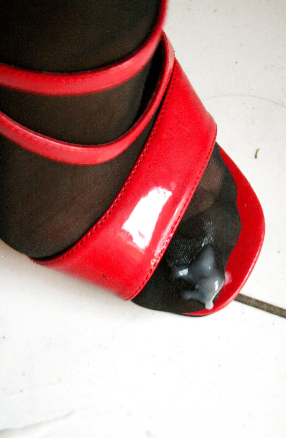 High heel cum shot #25