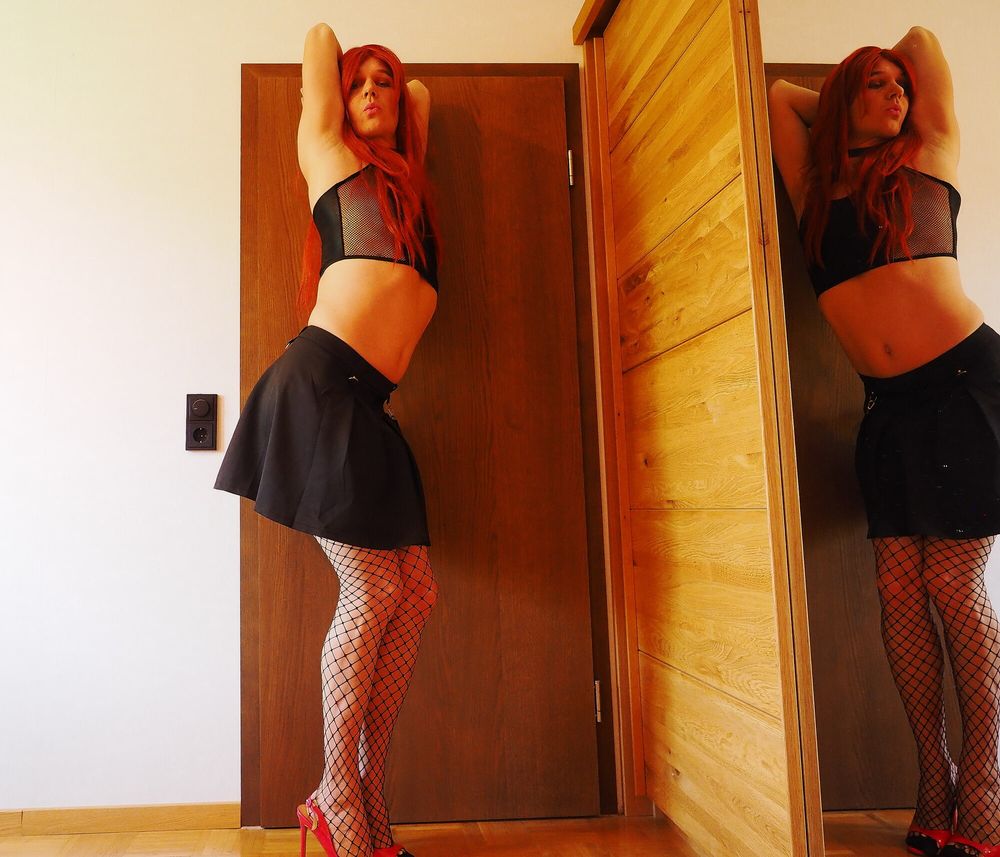 Hot Crossdressing in my Bedroom #6