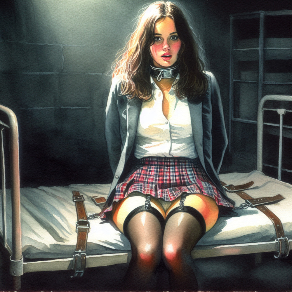 Crying and smoking ladies in Stockings  #12