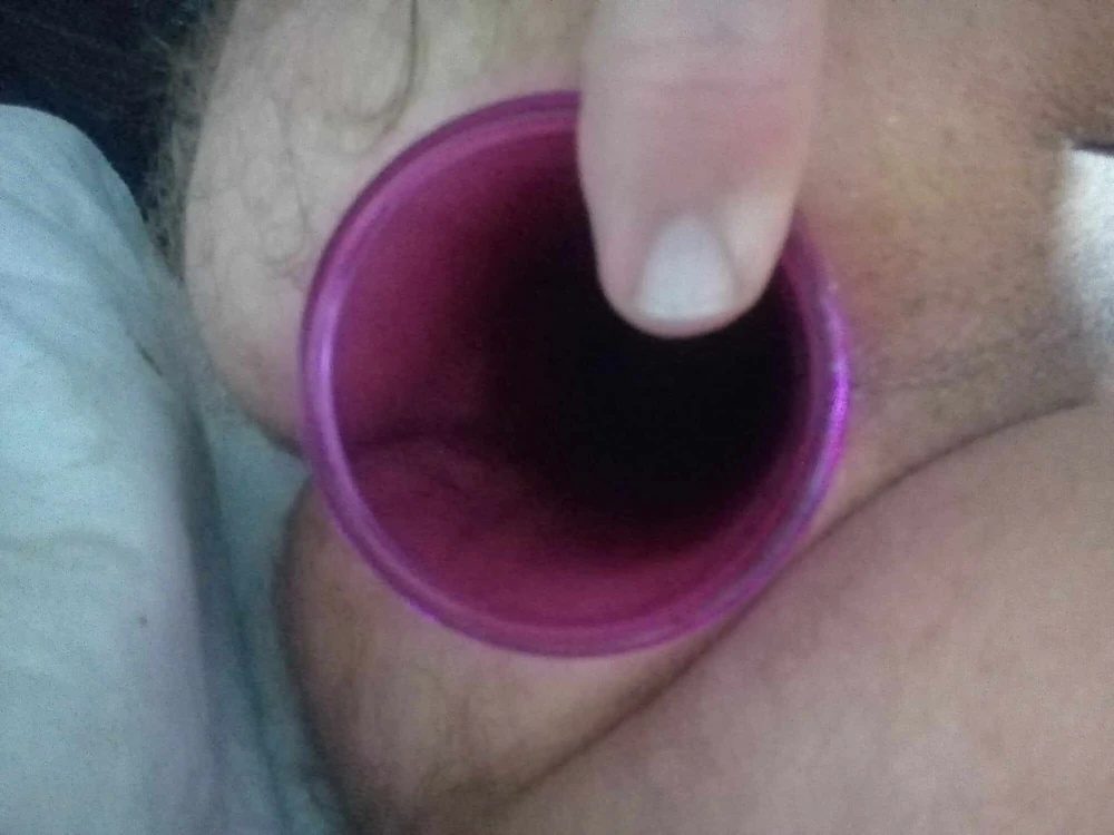 Anal fucking big dildo #3