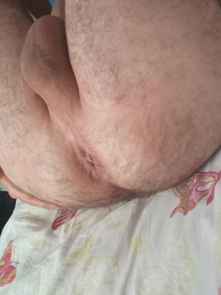 My big cock and nice balls after waking up) #16