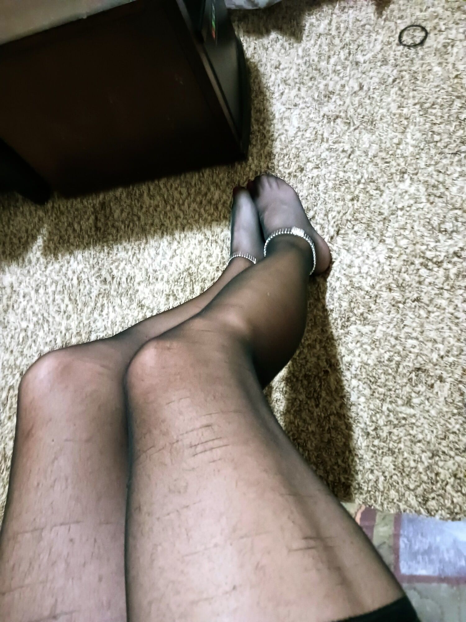 Erica heels, feet & nylons  #30