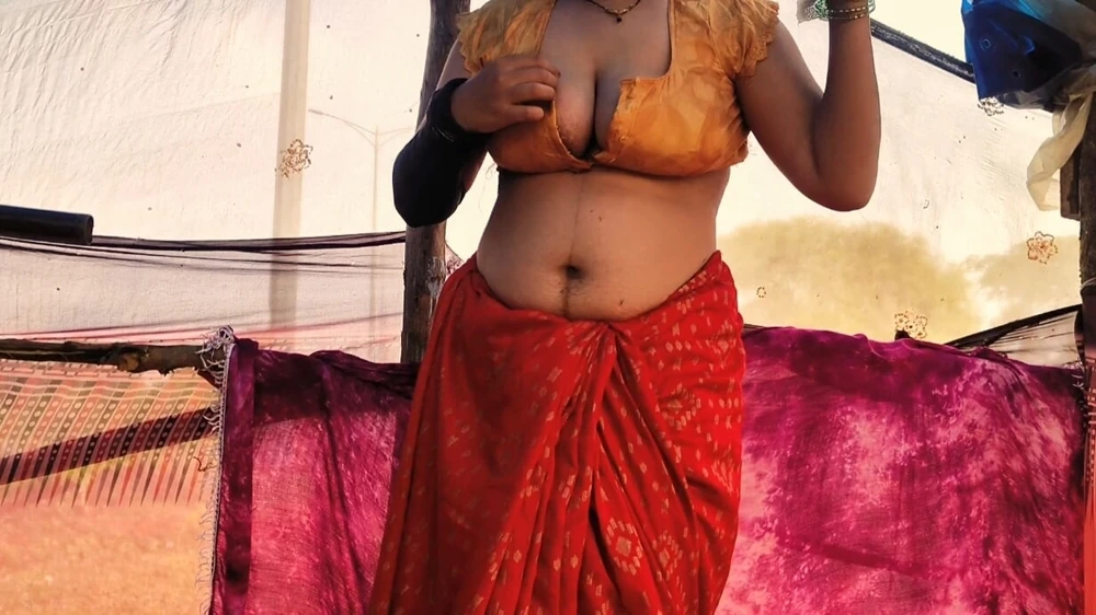 Indian aunty fucked by his stepson hot desi Hindi sex  #16