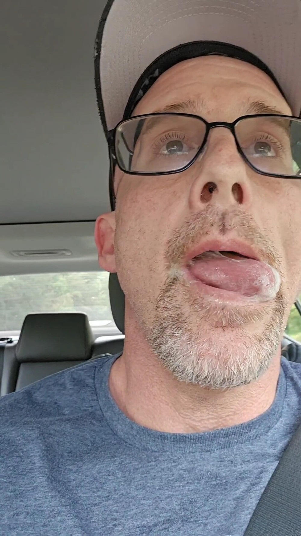 Driving away with a mouthful of jizz #4