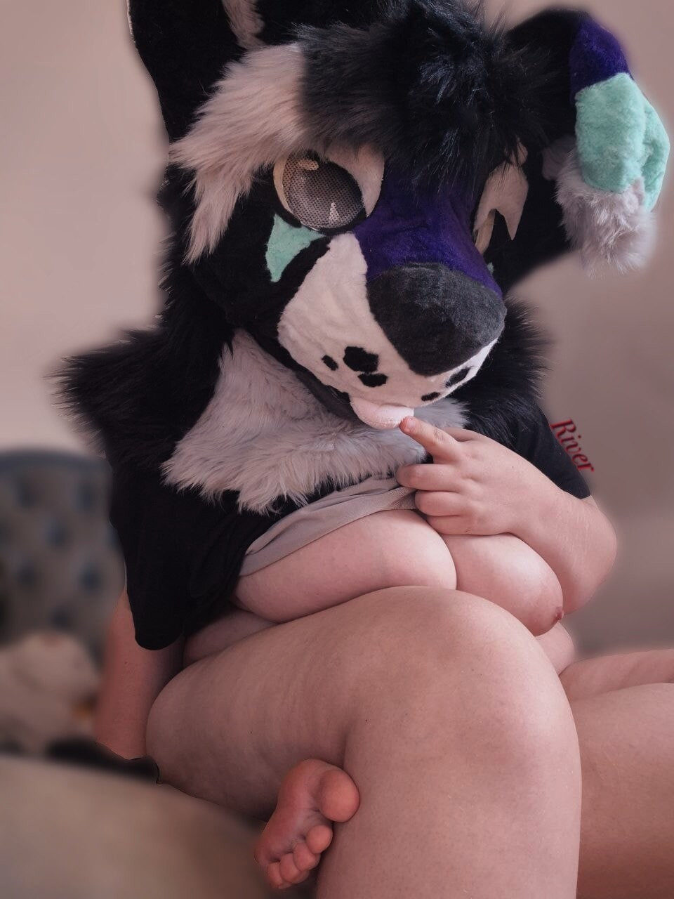 Furry BBW Whore  #6