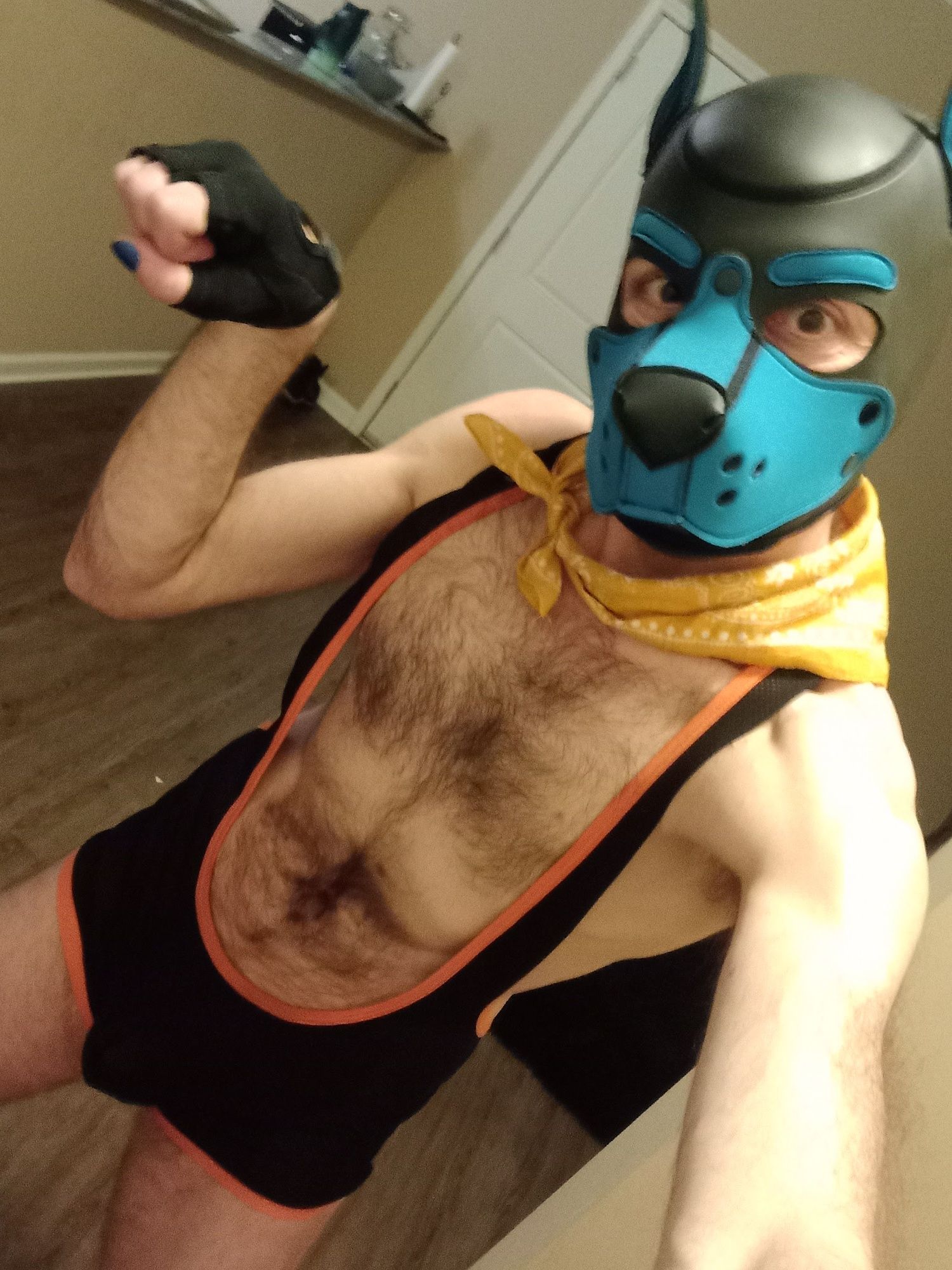Puppers Showing off in underwear...again #32