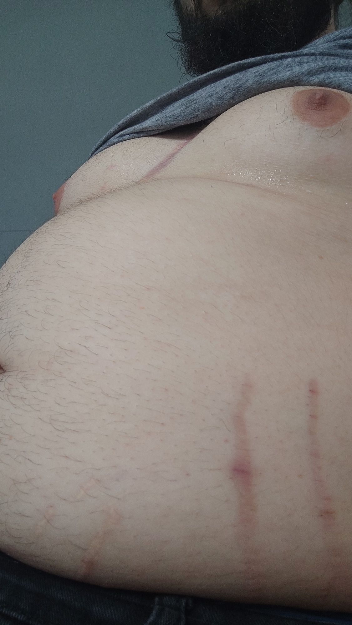 My belly and my chest #6