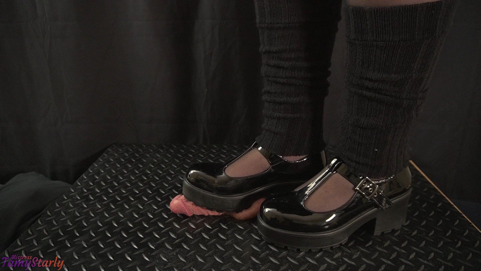 Painful CBT in Mary Jane Shoes - Bootjob, Shoejob #2