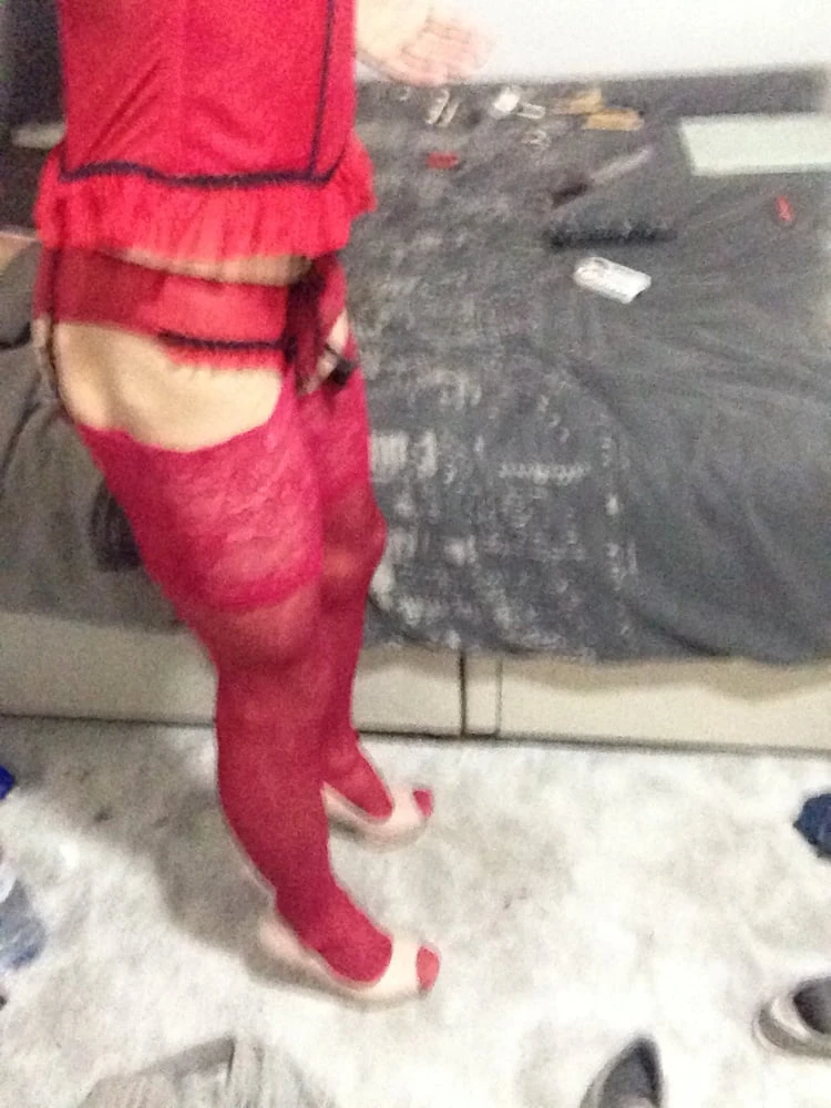 Sissy sam in red #2