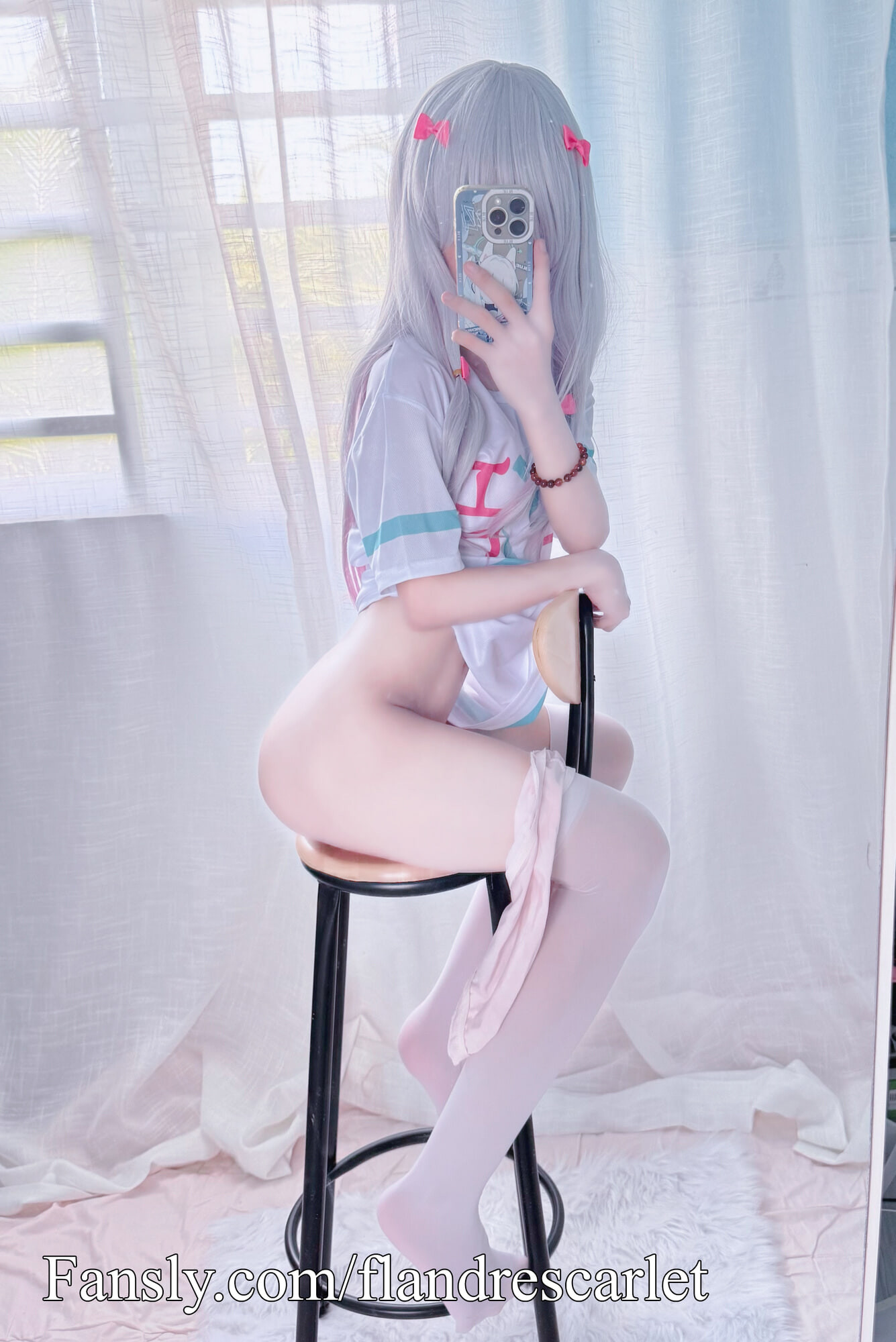 cute femboy cosplay Sagiri