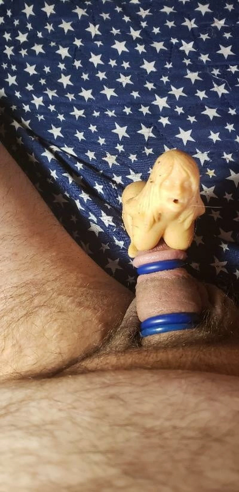 I love put cock ring on my cock fuck my sex toys  #2