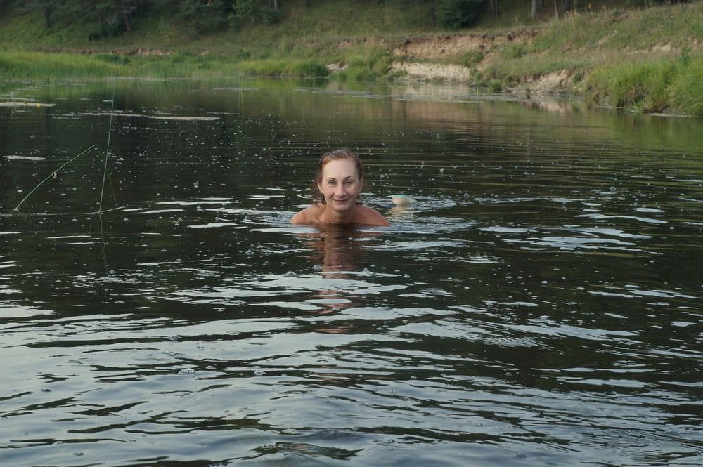Swimming in the river #2