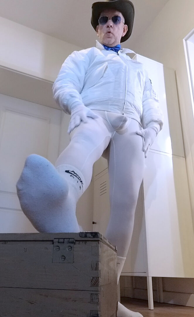 White Lycra 1 (Cowboy) #5