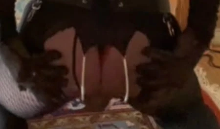 Slut in Sheer Black Silk