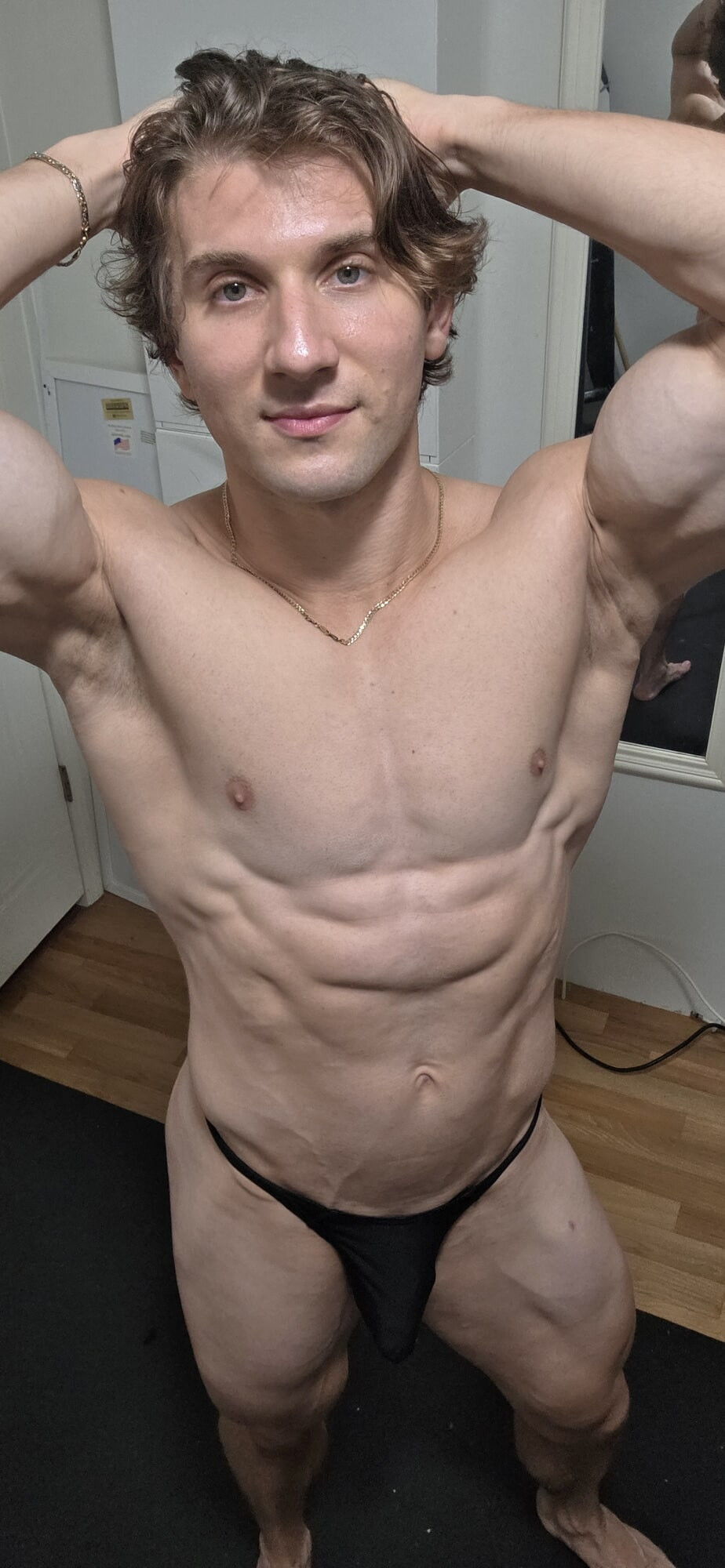 Kyle abat posing
