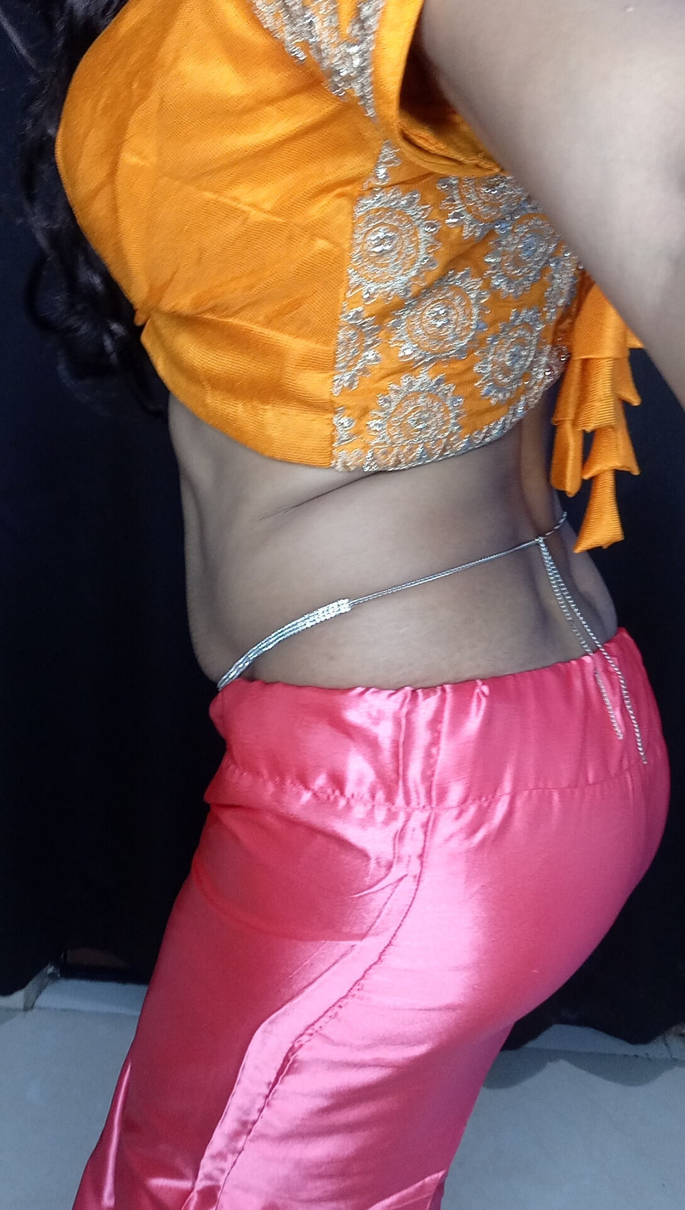 My stepmom last night wear this saree  #47