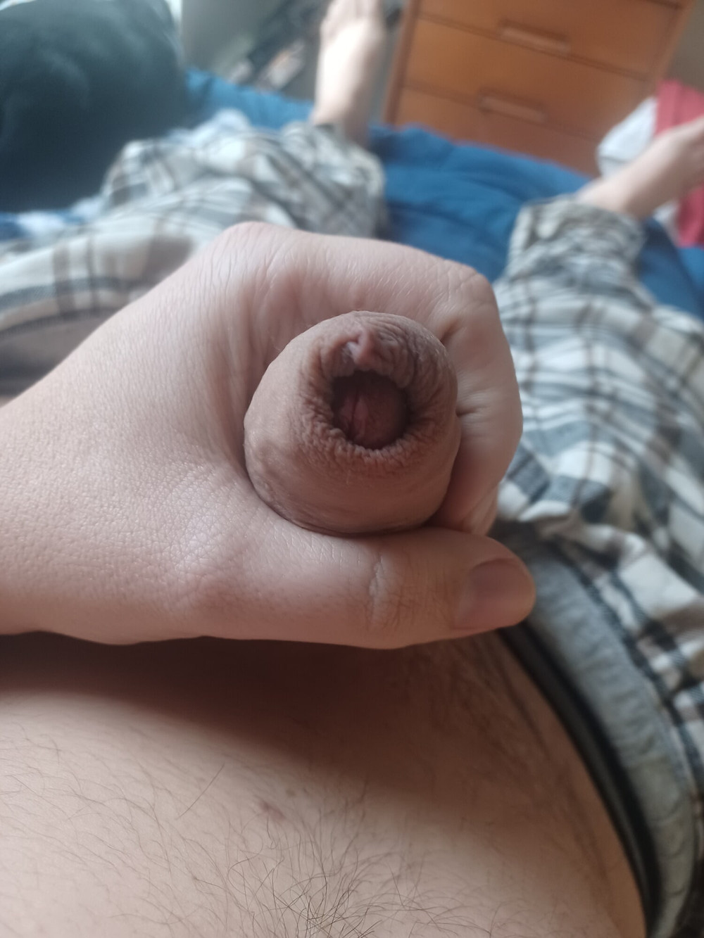 My uncut cock #8