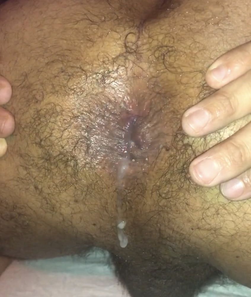 Flooded Ass, cunt full of cum, creamy hole #18