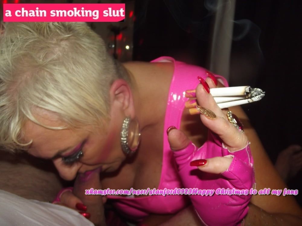 CHAIN SMOKING SLUT #4