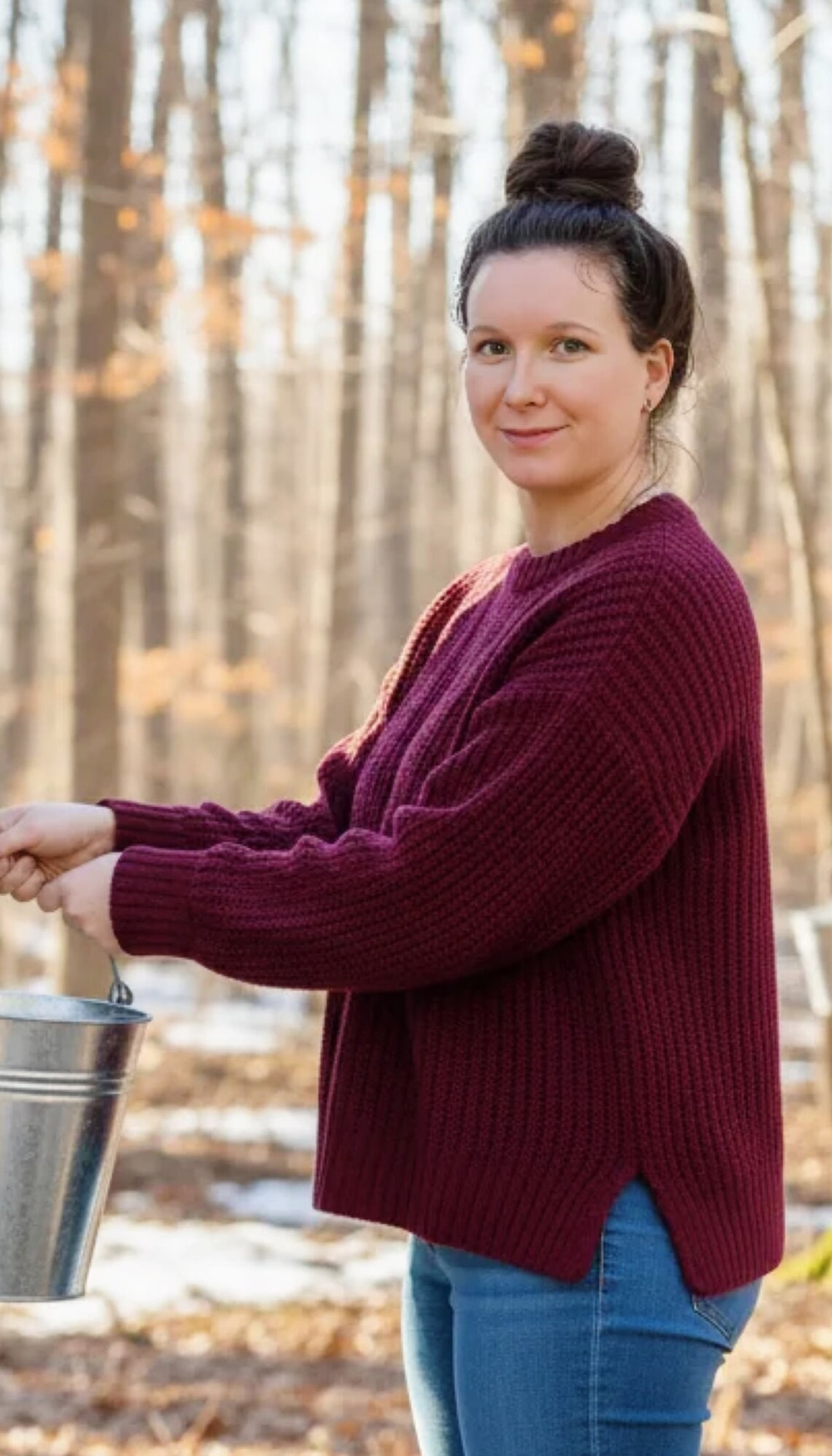 I wore my red sweater and was nude for my 61f soccer coach  #9