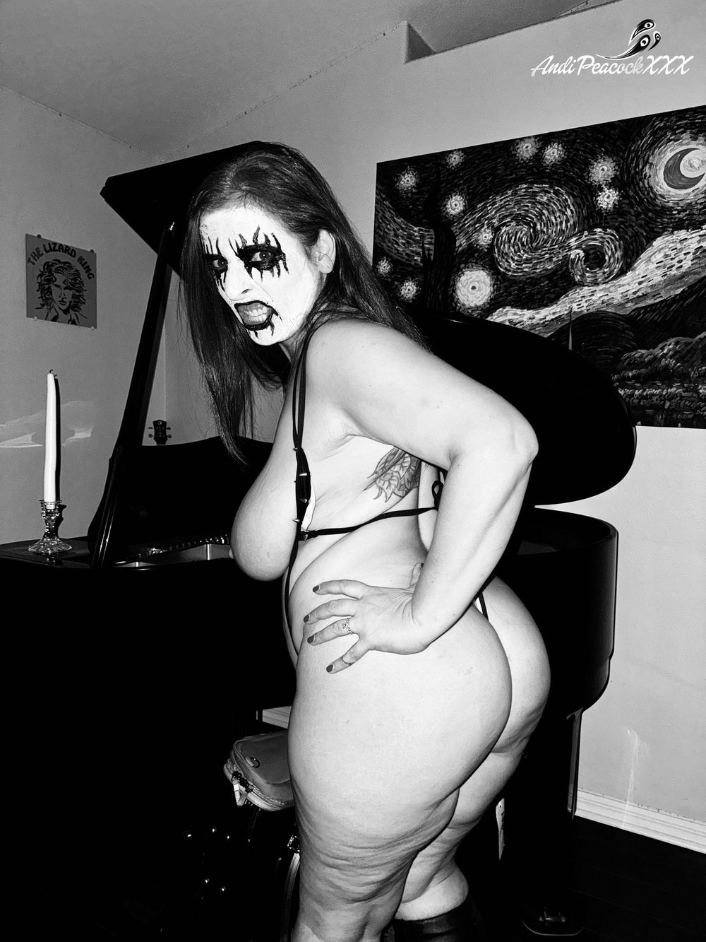 Black Metal Bikini #42