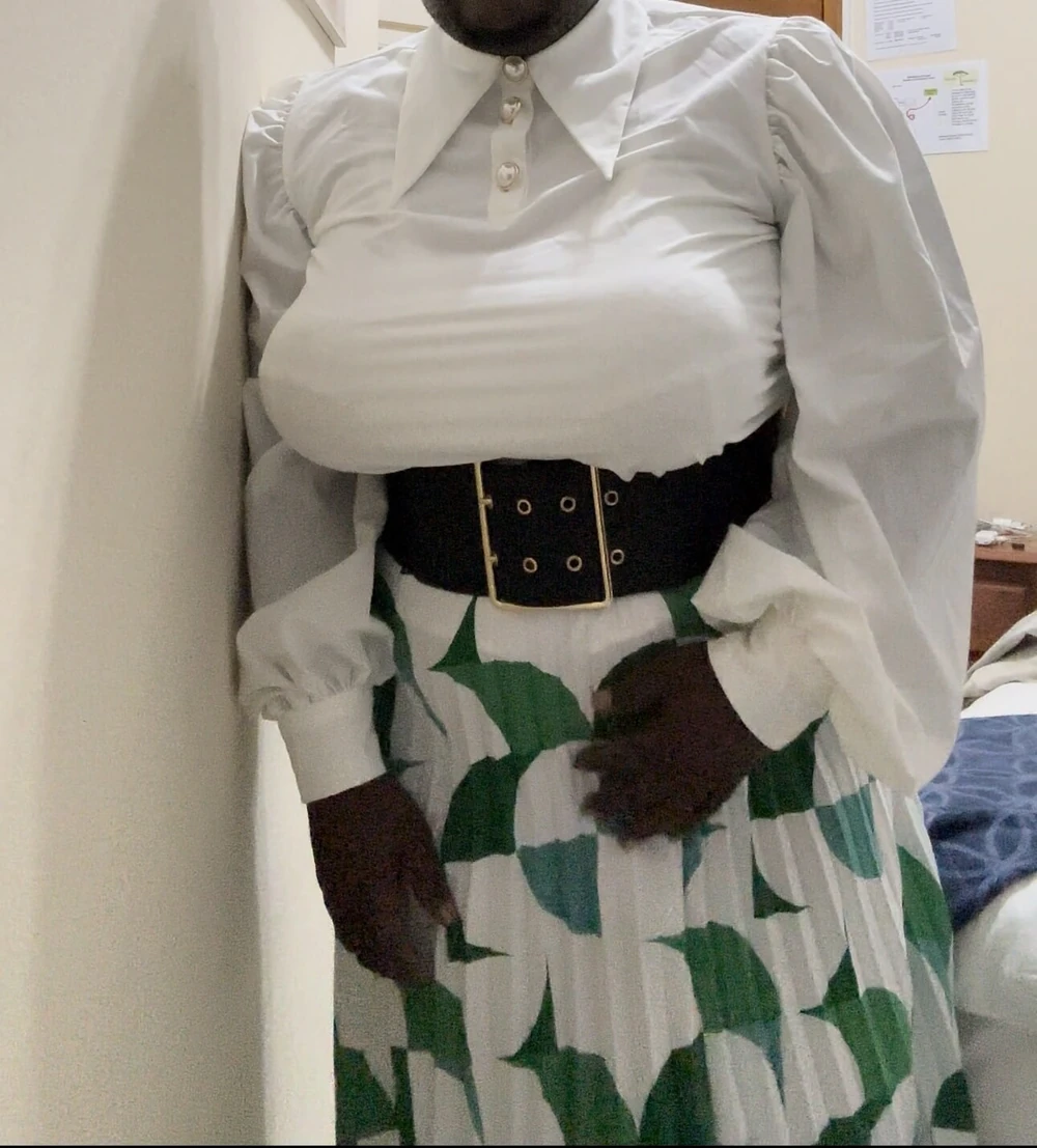 Crossdresser big boobs 44f and dick print  #5