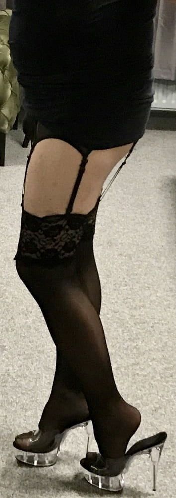 Sexy black stockings #16