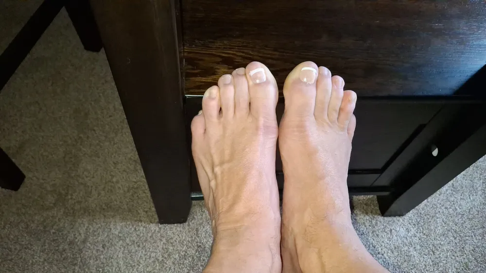 Showing off my sexy curvy feet #25