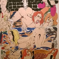 some painting