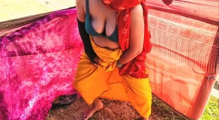 desi indian maami fucked outside by his younger nephew hindi         