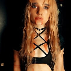 Bloodthirsty vampire is waiting for you under the moon
