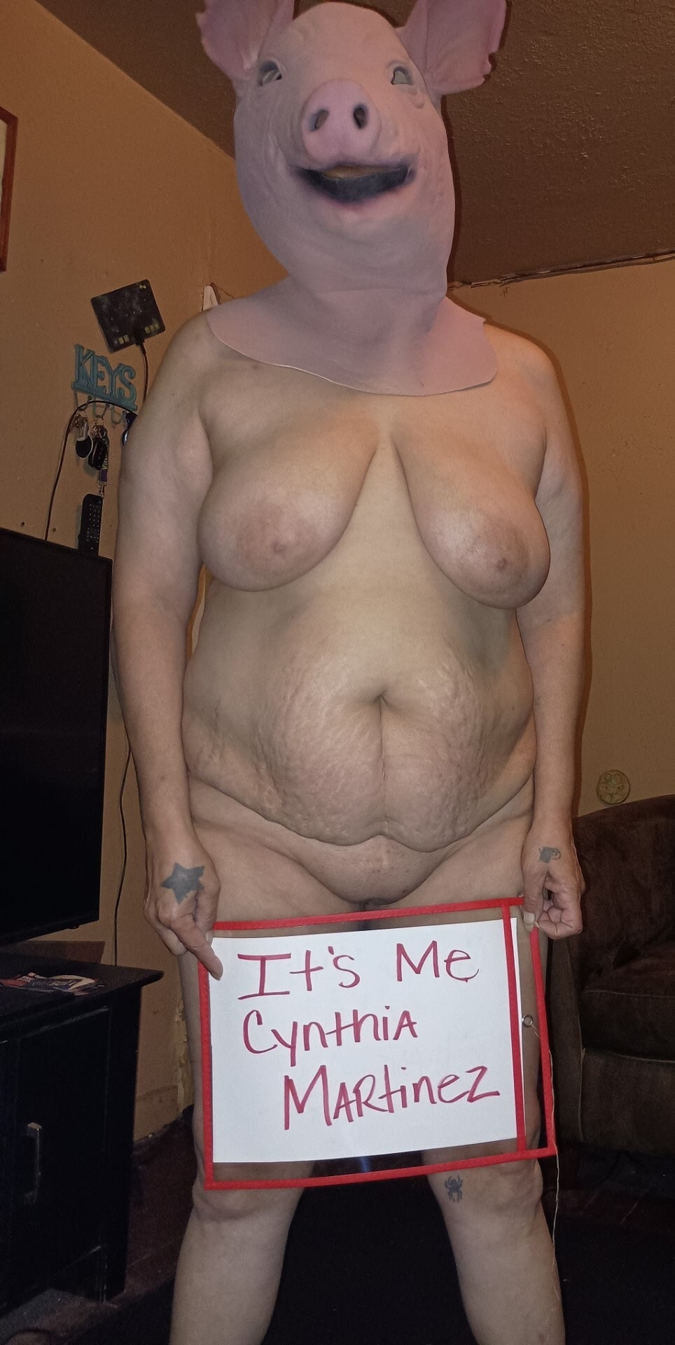 Cynthia Martinez the pig #9