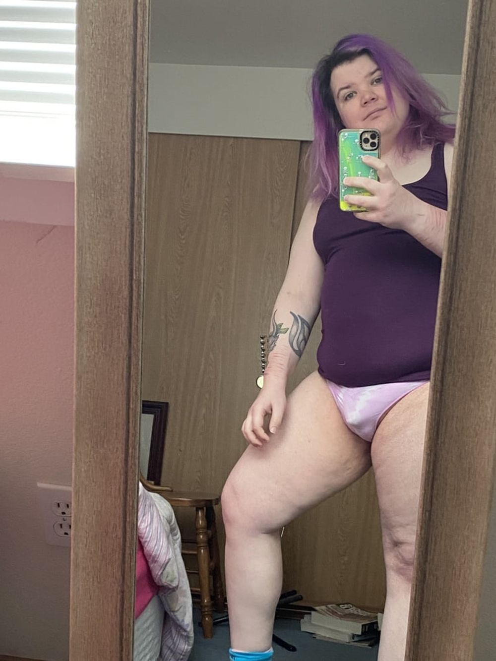 just me, a bbw ts  #15