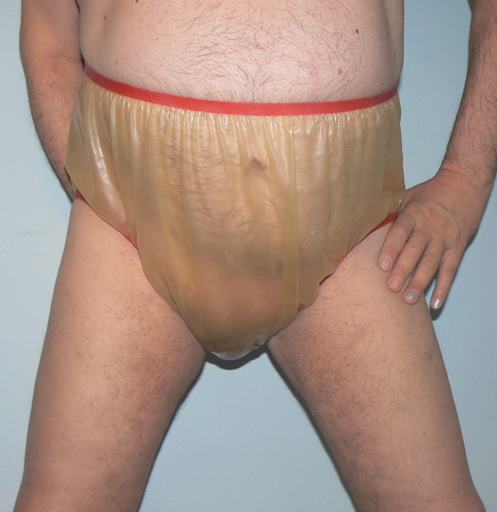 Gummibub in clear Rubber Pants #26