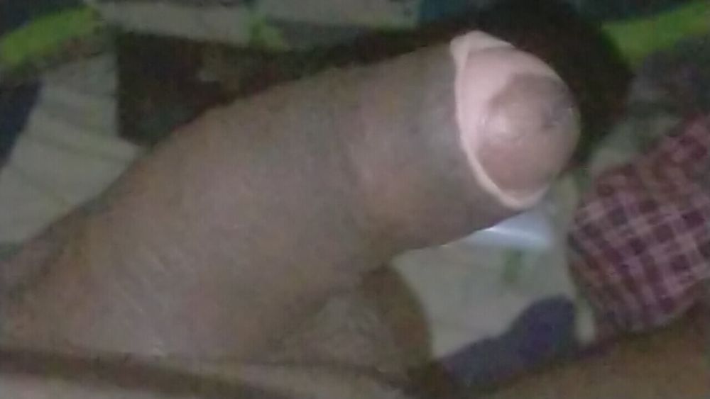 Indian cock in semi errection mode , amazing seen #3