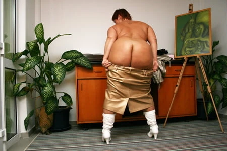 In the hotel lobby