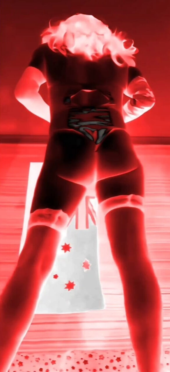 Floor shots in my sexy retro suit #29