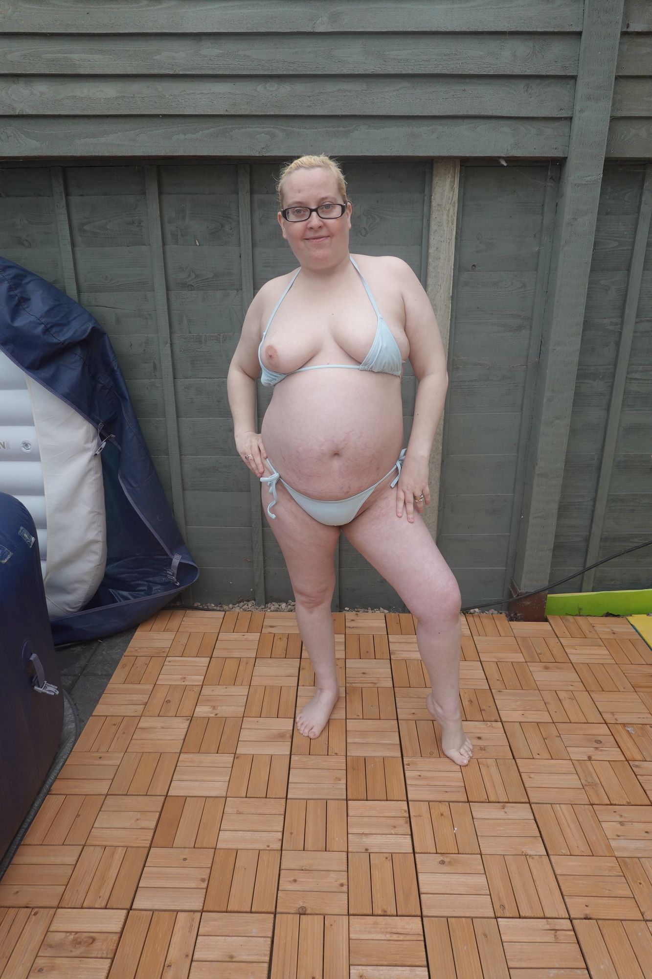 big breasts wife in bikini #10