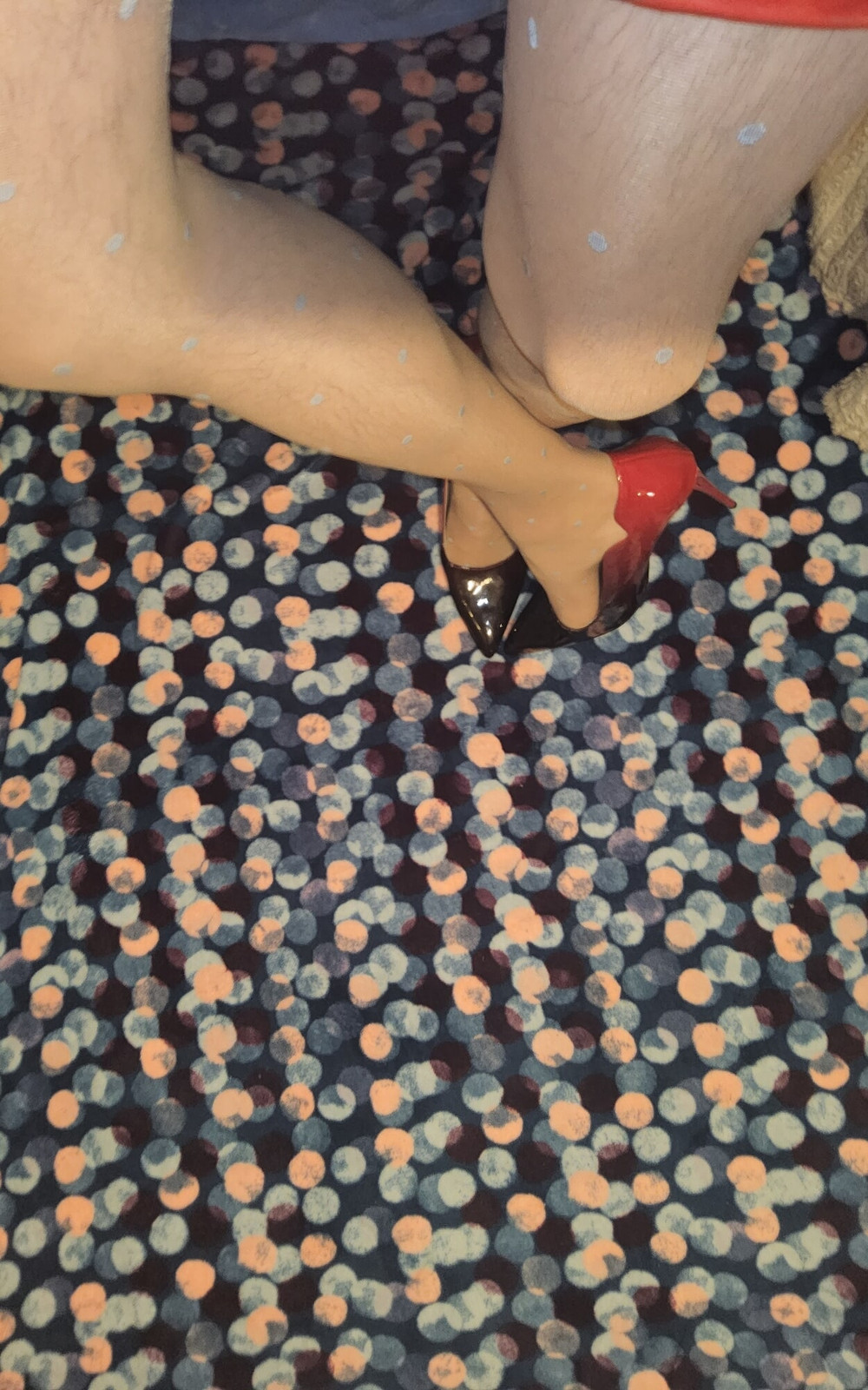 Teasing in My Brown Pantyhose #11